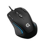 Logitech G300S, herní optická myš, 2500dpi, USB, 9 programovatelných tlačítek