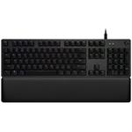 Logitech G513 LIGHTSYNC RGB, podsvícená herní mechanická klávesnice, GX Brown, USB, US layout