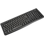 Logitech K120, klávesnice, USB, CZ, černá