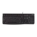 Logitech Keyboard K120, klávesnice, USB, ukrajinská, černá
