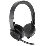Logitech MS Zone Wireless, bluetooth headset pro Teams a Skype for Business