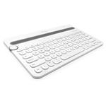 Logitech Multi-Device Keyboard K480, bluetooth klávesnice, US, bílá