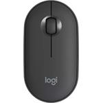 Logitech Pebble M350 bezdrátová myš, 1000dpi, USB + Bluetooth, černá