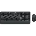 Logitech Wireless Combo MK540 ADVANCED, bezdrátový set klávesnice s myší, unifying, tichý, černý