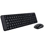 Logitech Wireless Desktop MK220, bezdrátový set, CZ, USB