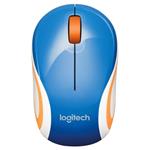 Logitech Wireless Mini Mouse M187, mini bezdrátová myš, modrá