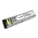 MaxLink 1.25G SFP optický modul, WDM(BiDi), SM, Tx 1550/Rx1310nm, 3km, průmyslový -40C+85C, 1x LC konektor, DDM