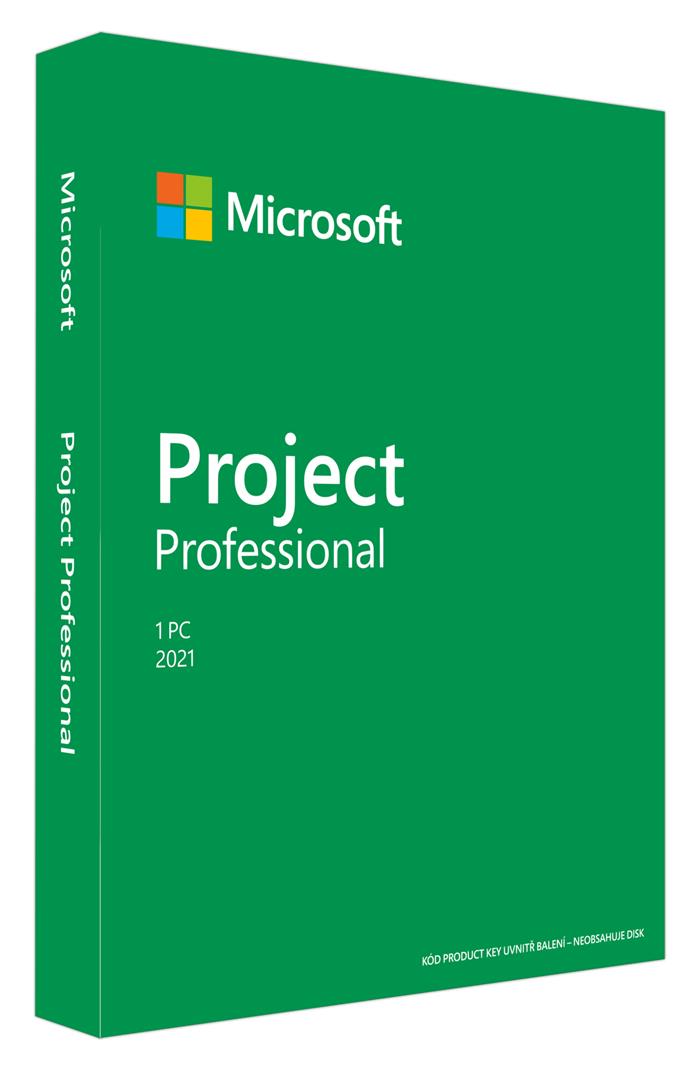 Microsoft Project Professional 2021 CZ (Windows)