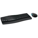 Microsoft Sculpt Comfort Desktop Wireless, bezdrátový set, CZ, černý