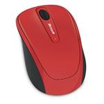 Microsoft Wireless Mobile Mouse 3500, bluetrack, USB, lesklá červená