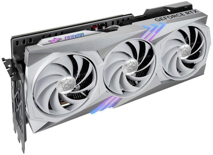 MSI GeForce RTX 4070 Ti GAMING X TRIO WHITE 12G