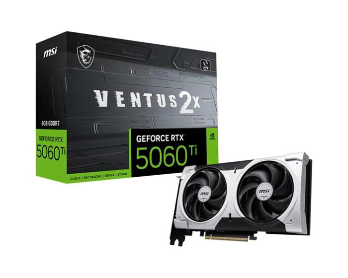 MSI GeForce RTX 5060 Ti 8G VENTUS 2X PLUS