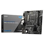 MSI PRO H610M-B DDR4, H610, LGA1700, 2xDDR4, GLAN, mATX