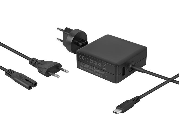 Nabíjecí adaptér USB Type-C 65W Power Delivery + USB A