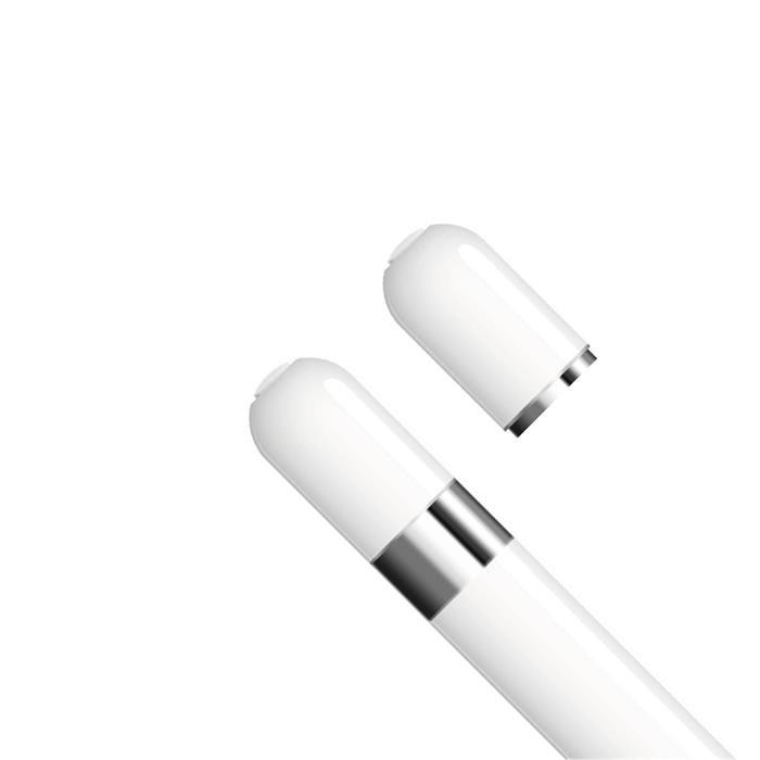 Náhradní čepička FIXED Pencil Cap pro Apple Pencil 1.generace, bílá