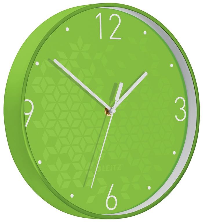 Nástěnné hodiny WOW zelené