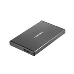 Natec Rhino Go, externí box pro 2.5" HDD, USB 3.0, hliníkové tělo, černý