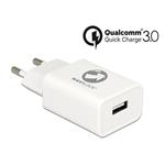 Navilock Napájecí zdroj 1 x USB typ A s Qualcomm® Quick Charge™ 3.0 bílý