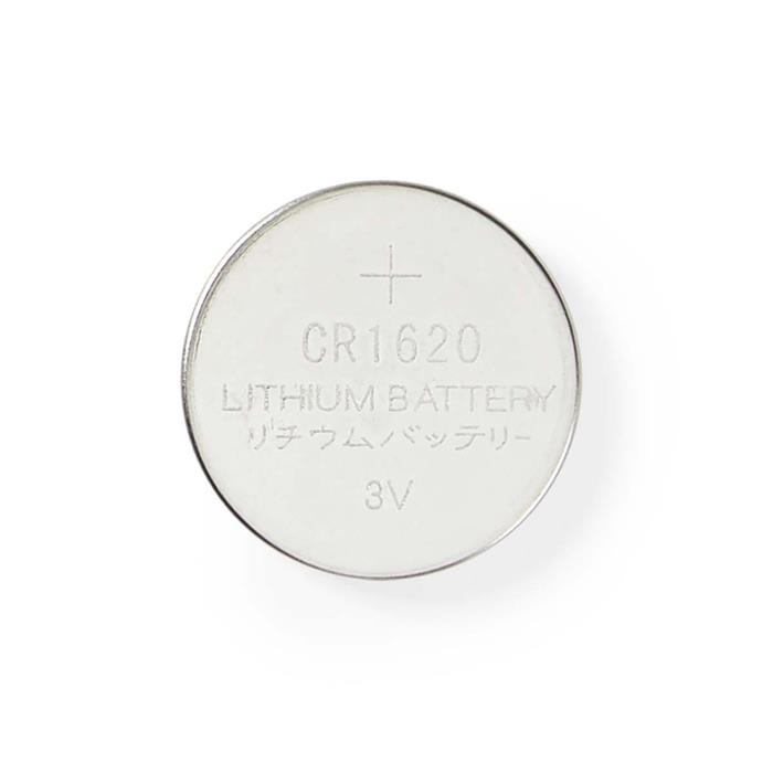 Nedis BALCR16205BL - Lithiová Knoflíková Baterie CR1620 | 3 V | 5 kusů | Blistr