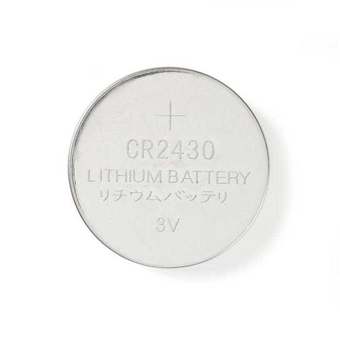 Nedis BALCR24305BL - Lithiová Knoflíková Baterie CR2430 | 3 V | 5 kusů | Blistr
