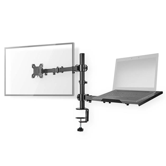 Nedis MMSISNB110BK - Stojan Monitoru | Notebook | 1 Obrazovky | 15 - 32 " | 75x75 / 100x100 | Interaktivní