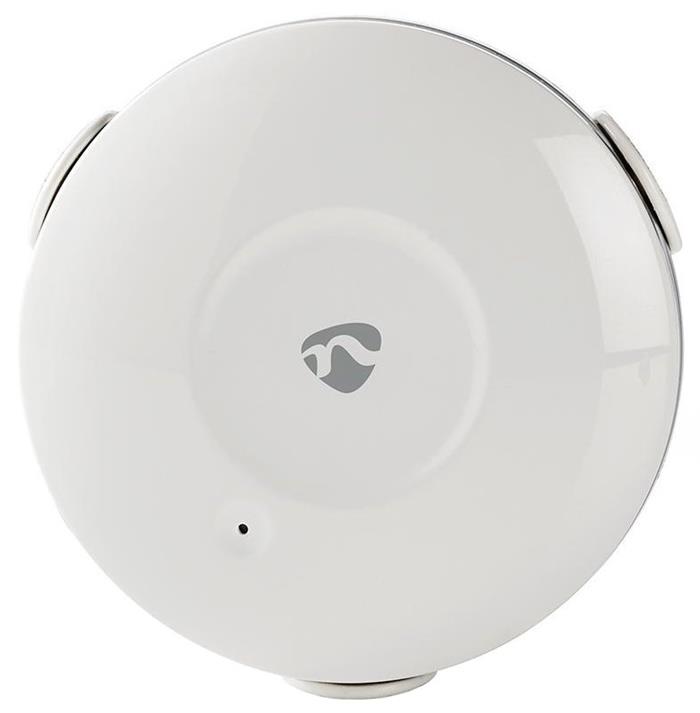 NEDIS Wi-Fi chytrý detektor úniku vody/ napájení na baterii/ 1x CR2/ bílý