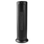 NEDIS Wi-Fi chytrý sloupový ventilátor s topným tělesem/ termostat/ výkon 1200 a 2000 W/ černý
