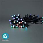 Nedis WIFILP01C48 SmartLife světelný řetěz | Wi-Fi | RGB | 48 LED's | 10.80 m | Android™ / IOS