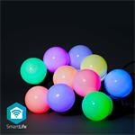 Nedis WIFILP03C10 SmartLife světelný řetěz | Wi-Fi | RGB | 10 LED's | 9.00 m | Android™ / IOS