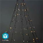 Nedis WIFILXT02W200 SmartLife světelný řetěz | Strom | Wi-Fi | Teplé až chladné bílé | 200 LED's | 10 x 2 m | Android/I