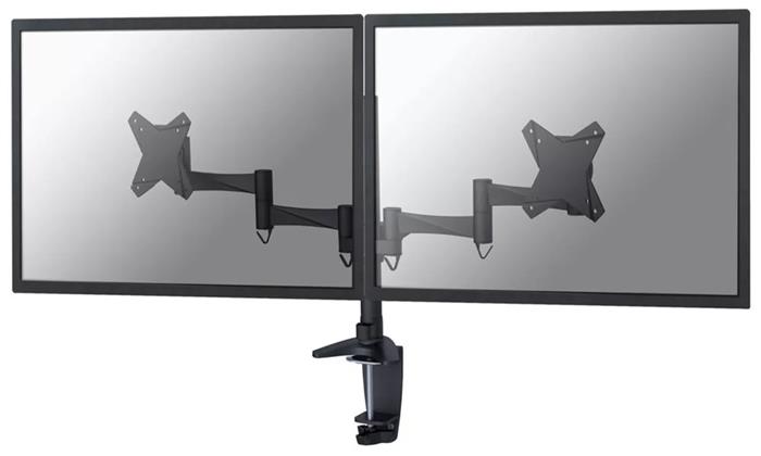 Neomounts FPMA-D1330DBLACK / Flat Screen Desk Mount (clamp/grommet) / Black