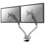 Neomounts  FPMA-D750DSILVER / Flat Screen Desk Mount (clamp/grommet)  / Silver
