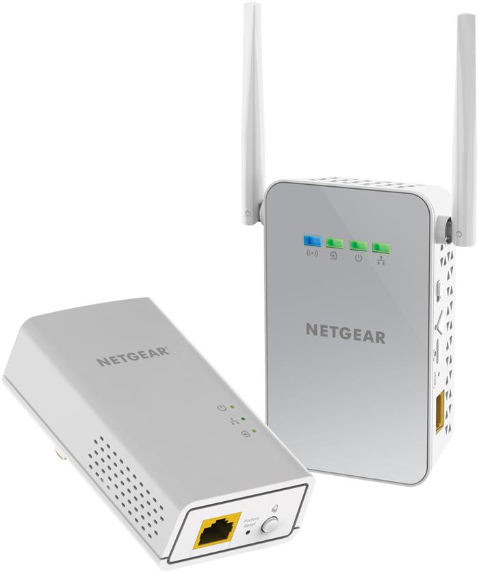 Netgear PLW1000, sada gigabitových powerline adaptérů, Wi-Fi ac