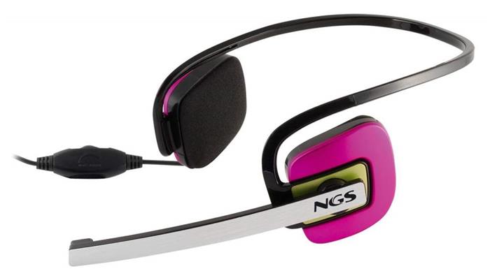 NGS AMPHORACIPHER, Headset, purpurová