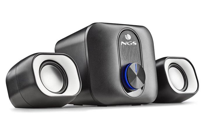 NGS COMET, 2.1 reprosoustava, USB napájení, jack 3,5mm, černá