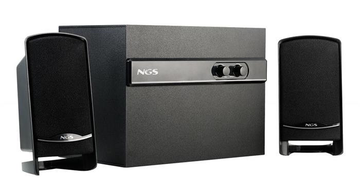 NGS Cyclone 2.1, 2.1 reproduktory, 20W, černé