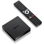 NOKIA android box 8010/ 4K Ultra HD/ NETFLIX/ 02 TV/ HDMI/ USB 3.0/ USB-C/ USB 2.0/ BT/ Wi-Fi/ LAN/ Android TV 11/ čern