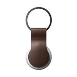 Nomad kožená klíčenka pro AirTag, hnědá