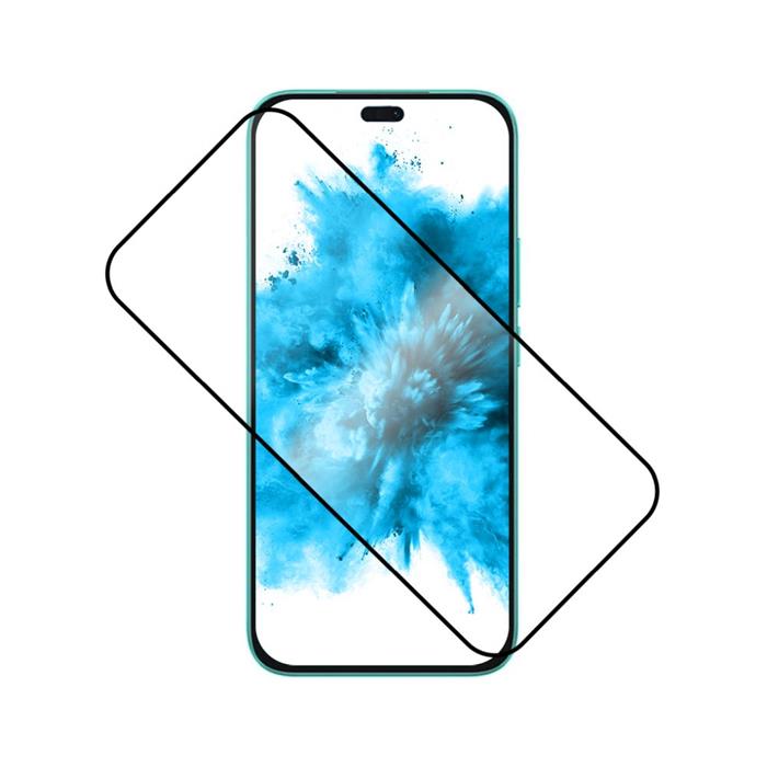 Ochranné tvrzené sklo FIXED Full-Cover pro Honor X8c, černé