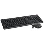 OMEGA OKM071B, bezdrátový set klávesnice a myši, USB, CZ, černý