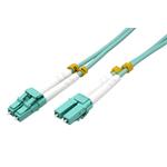 Optický patchkabel LC-LC 50/125 (multimode), duplex, OM3, 1m