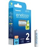 Panasonic eneloop, AAA, Ni-Mh, 800mAh, 2100 cyklů, 2ks