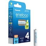 Panasonic eneloop, AAA, Ni-Mh, 800mAh, 2100 cyklů, 4ks