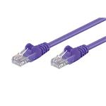 Patch kabel UTP RJ45-RJ45 level 5e 0.25m fialová