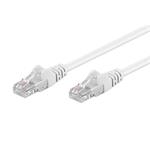 Patch kabel UTP RJ45-RJ45 level 5e 0.5m bílá