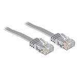 Patch kabel UTP RJ45-RJ45 level 5e plochý, 0.5m