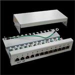 Patch panel Box 12-port STP, cat 5, na zed´