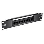 Patchpanel 10" kat. 5e UTP, 8 portů (TC-P08C5E)