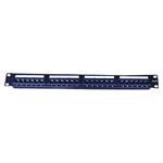 Patchpanel 19" kat. 5e UTP, 24 portů, šedý