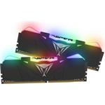 Patriot 2x16GB DDR4 3600MHz CL18 DIMM, RGB, black